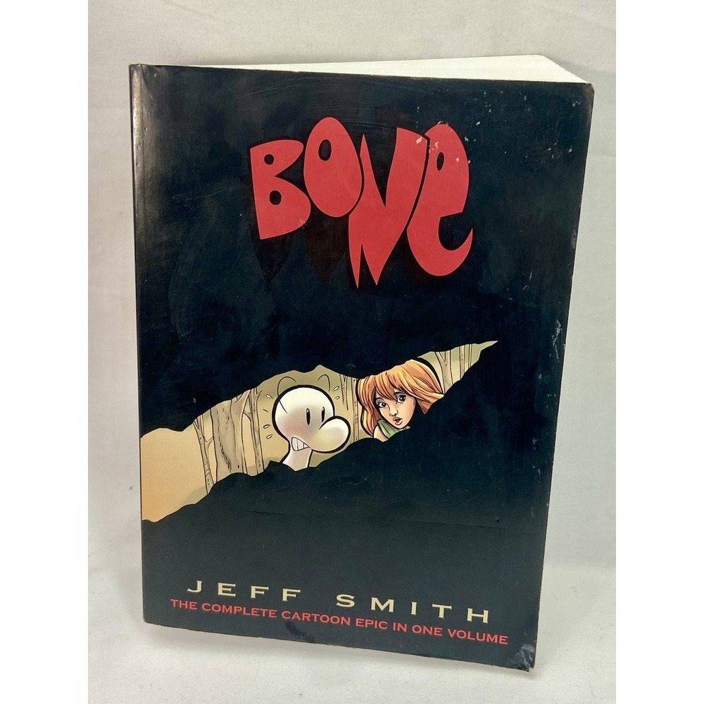BONE: The Complete Cartoon Epic in One Volume Paperback Jeff Smith B&W‎ Graphic